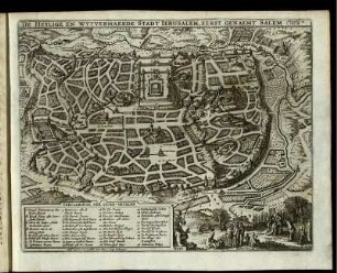 De Heylige En Wytuermaerde Stadt Jerusalem, Eerst Genaemt Salem