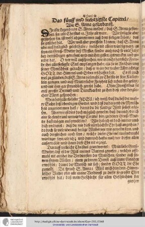 Das fünff und sechtzigste Capittel