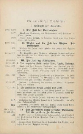 Orientalische Geschichte