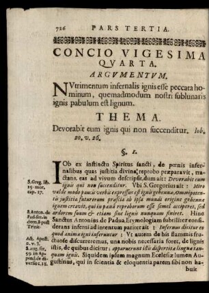 Concio Vigesima Quarta.