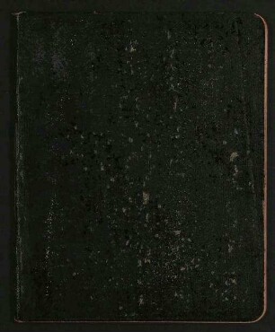 Notizbuch mit handschriftlichen Aufzeichnungen