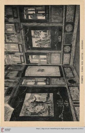 Pompei - Casa dei Vettii - Interno