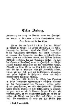 Erster Anhang. - Zweiter Anhang.