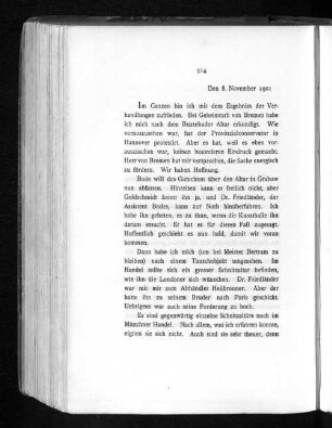 Den 8. November 1901