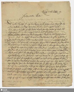 Nr.5. Brief vom 16.10.1819