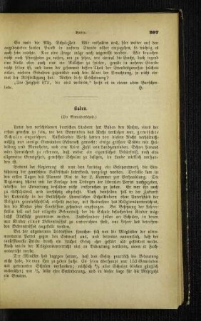 Baden : (die Simultanschule)