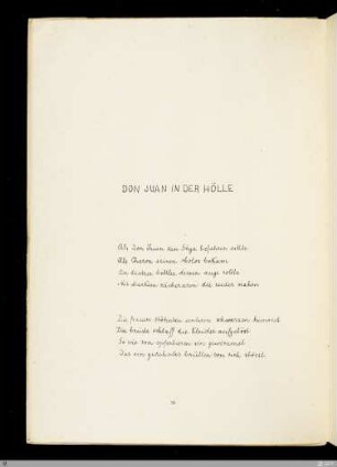 Don Juan in der Hölle