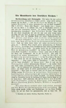Die Wandkarte des Deutschen Reiches