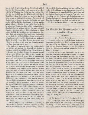 102-104 Zur Geschichte des Ehescheidungsrechts in der evangelischen Kirche