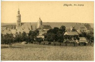 Mügeln. Blick auf Mügeln