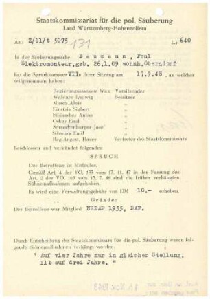 Baumann, Paul