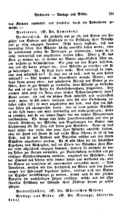 Verduzt und Blöde, (s. Art. Strenge, übertriebene)