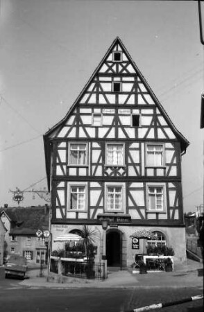Sigmaringen: Fachwerkhaus "Gasthaus zum Bären"