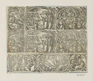 Markus der Evangelist, aus: Balthasar I Moretus, "Missale S. Monasteriensis Ecclesiae Jussu [...], Antwerpen 1632