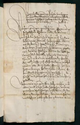 81. IÍnterc[essio] der Frau Wittib (Wittwe) zu Nürtingen f. Samuel Hafenreffer (08.11.1625)