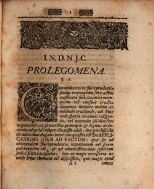 Diss. iur. sol. de applicatione iuris ad factum