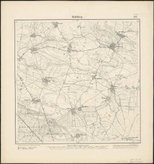 Messtischblatt 1618 : Wildberg, 1882 Wildberg