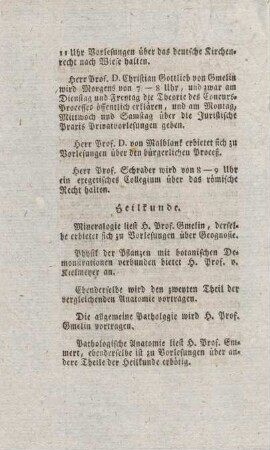 Heilkunde