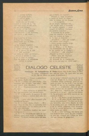 Diálogo celeste