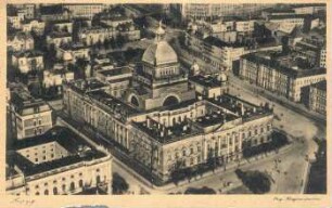 Leipzig: orig. Fliegeraufnahme