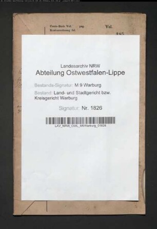Erblasser: Uffeln, Georg:
