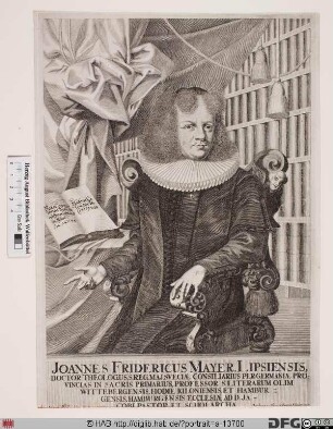 Bildnis Johann Friedrich Mayer