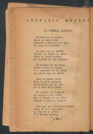 El pueblo mártir