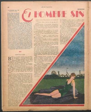 El hombre sin pasado : Nuestro folletín