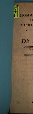Les hommages du Parnasse