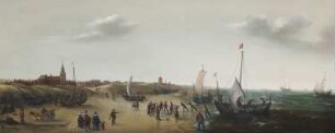 Strandlandschaft bei Scheveningen