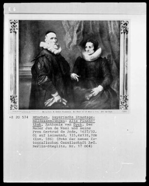 Der Maler Jan de Wael und seine Frau Gertrud de Jode