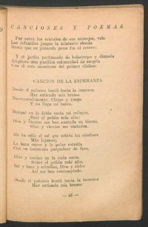 Canción de la esperanza