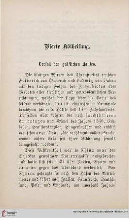 Vierte Abtheilung