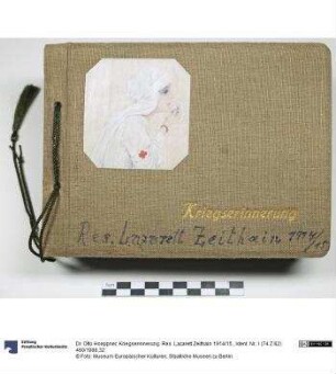 Kriegserinnerung. Res. Lazarett Zeithain 1914/15.