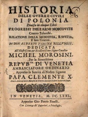 Historia delle guerre civili di Polonia