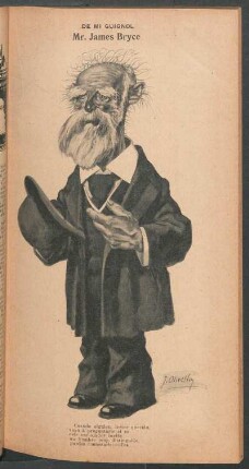 Mr. James Bryce - [Caricatura] : De mi Guignol