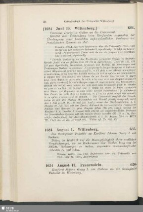 624. [1624, Juni 24. Wittenberg]