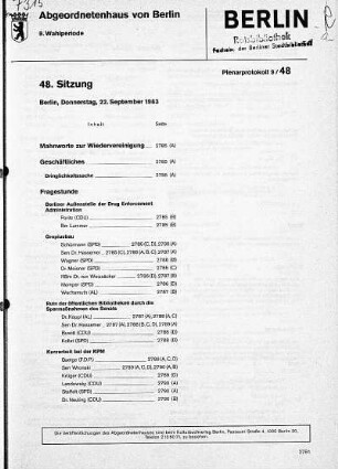Nr. 48, 22. September 1983