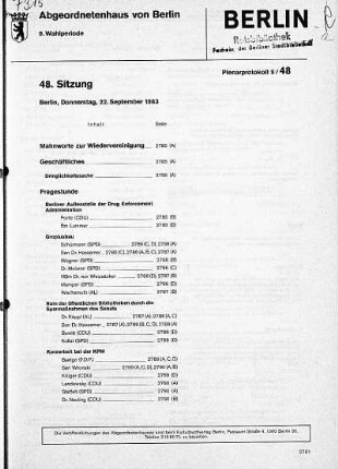 Nr. 48, 22. September 1983