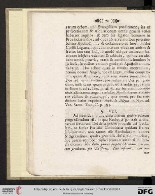 §VII. Versus 10. Illustratur, & à dictione ironica quorundam interpretum vindicatur […]