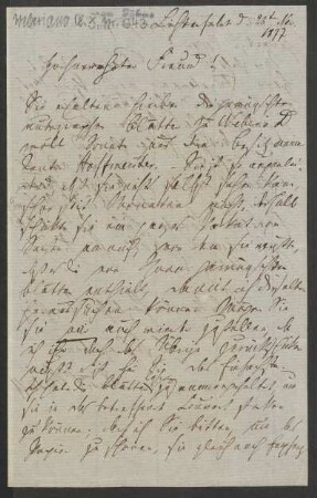 Brief an Friedrich Wilhelm Jähns : 23.11.1877