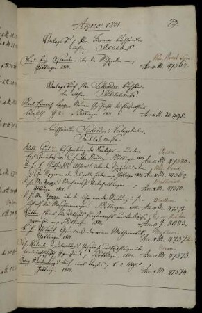 Verlagsbuch Hhrn Thomas Buchhändler allhier. Jubilate Messe. - Verlagsbuch Hhrn Schneider, Buch Händler allhier. Jubitate Messe. - Buchhändler Schröder´s Verlagsbücher. Jubilate Messe.