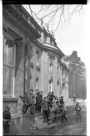 Kleinbildnegativ: Wannsee-Villa, 1968