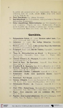 Gemälde (Nr. 53-161)