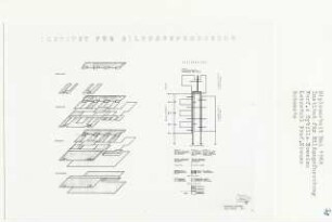 Institut für Bildungsforschung, Berlin-Lichterfelde (Diplomarbeit bei Willy Kreuer): Funktionsplan, Systemskizze