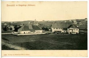 Cinovec. Zinnwald - Böhmische Häuser