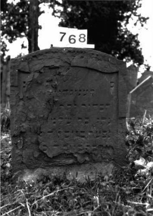 Grabstein 768