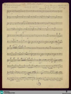 Der Ballspieler - Mus. Hs. 1318 : pf; F