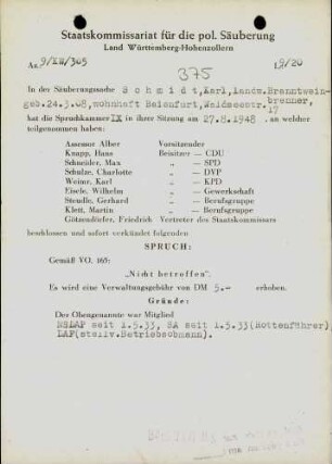 Schmidt, Karl