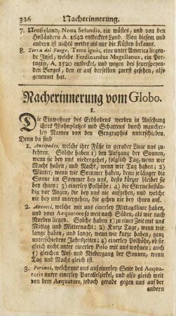 Nacherinnerung vom Globo